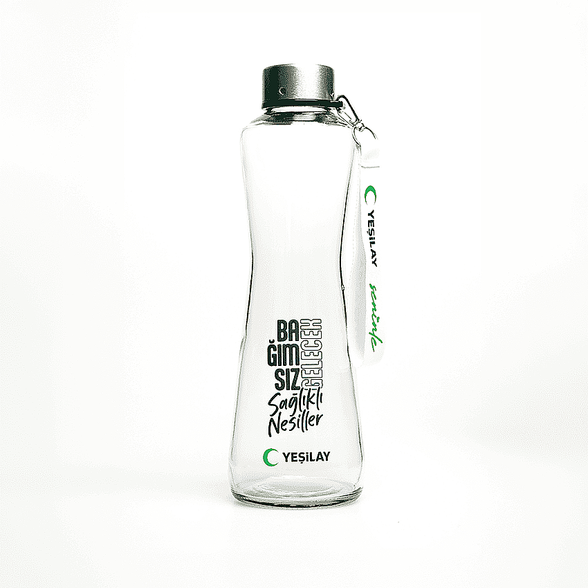 Bağımsız Gelecek Sağlıklı Nesiller Pure Premium 750 ml Cam Su Şişesi - 1
