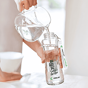 Bağımsız Gelecek Sağlıklı Nesiller Pure Premium 750 ml Cam Su Şişesi - 2