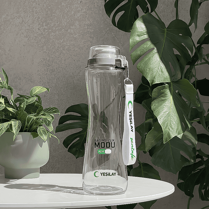Bağımsızlık Modu Açık Pure Sport Premium 750 ml Cam Su Şişesi - 2