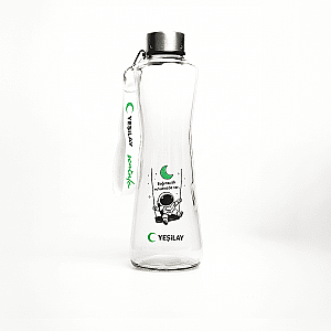 Bağımsızlık Ruhumuzda Var Pure Premium 750 ml Cam Su Şişesi