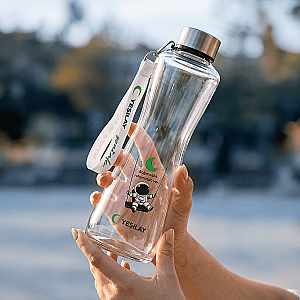 Bağımsızlık Ruhumuzda Var Pure Premium 750 ml Cam Su Şişesi - 2