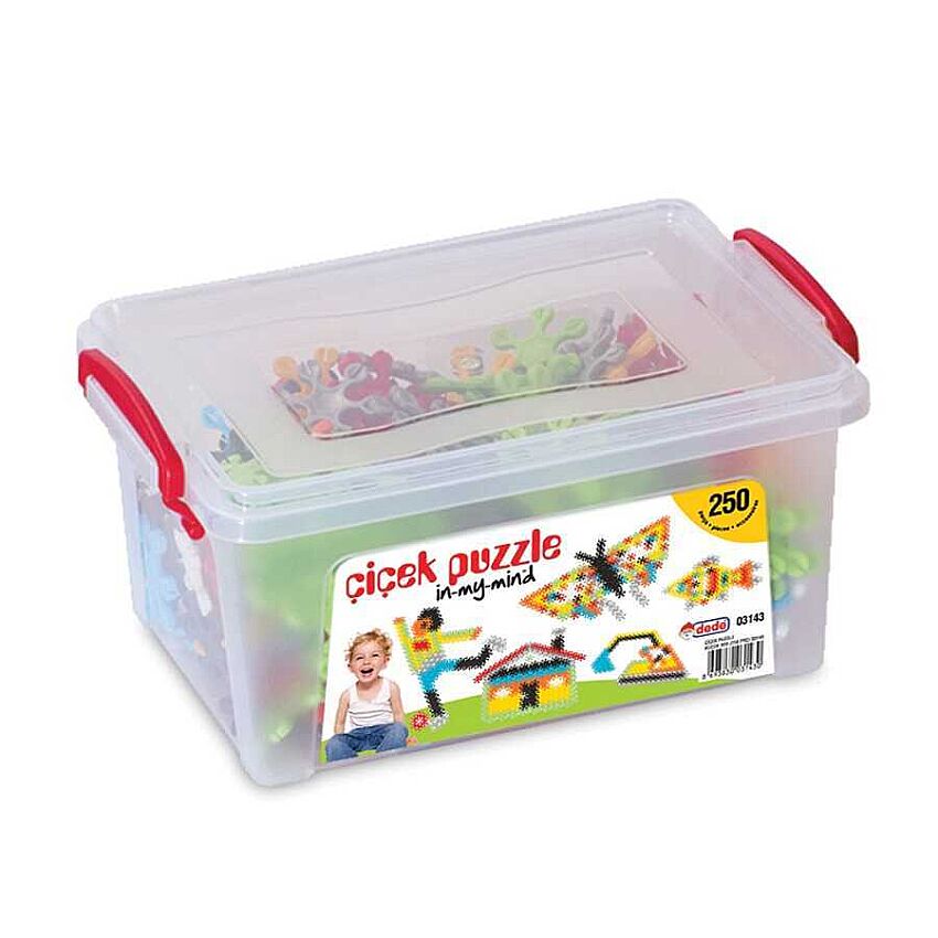 Çiçek Puzzle Küçük Box 250 Parça - 1