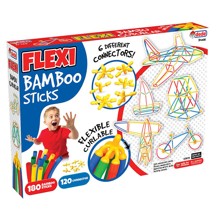 Flexi Bambu Çubuklar 300 Parça - 5