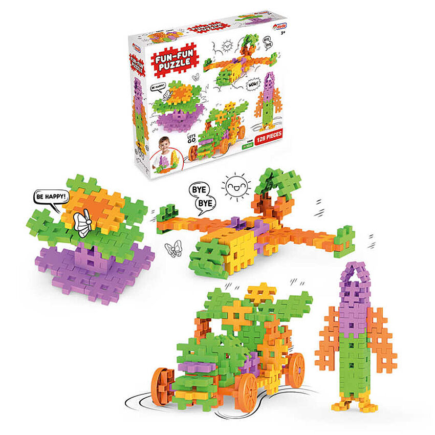 Fun Fun Puzzle 128 Prç - 4