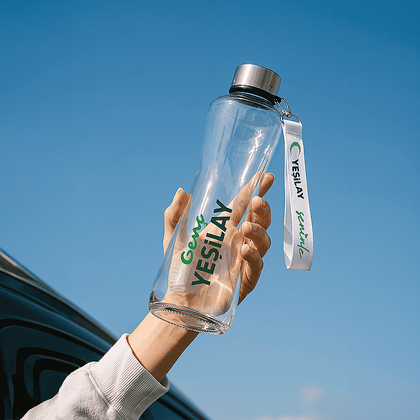 Genç Yeşilay Pure Premium 750 ml Cam Su Şişesi - 2