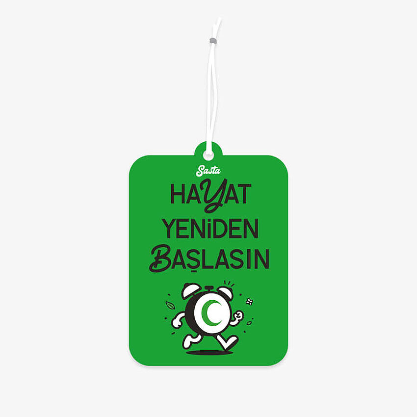 Hayat Yeniden Başlasın Çalar Saat Oto Kokusu - 1