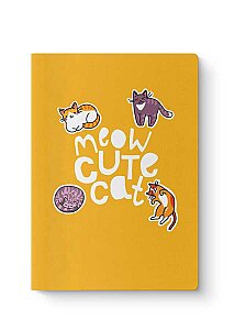 Kedi Serisi 3'lü Defter Seti - 7