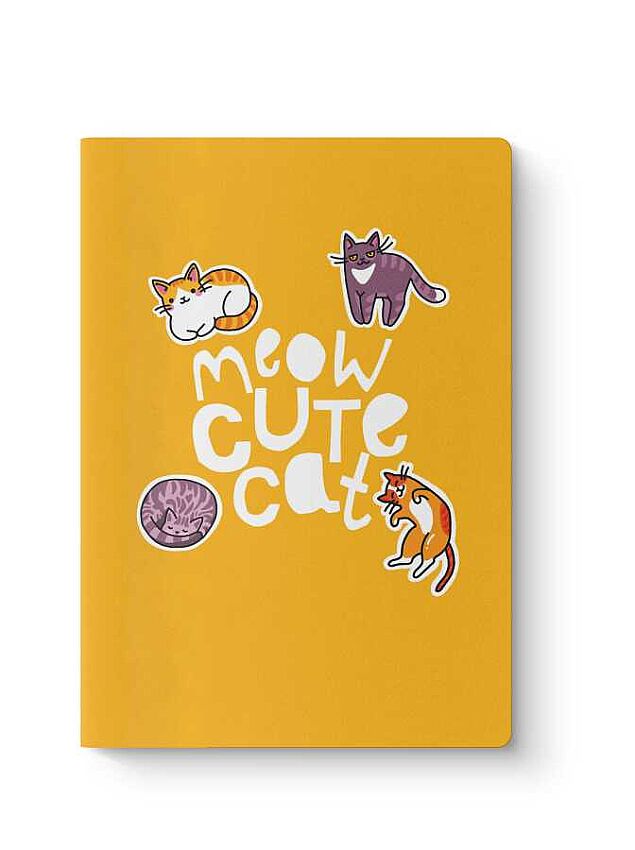 Kedi Serisi 3'lü Defter Seti - 7