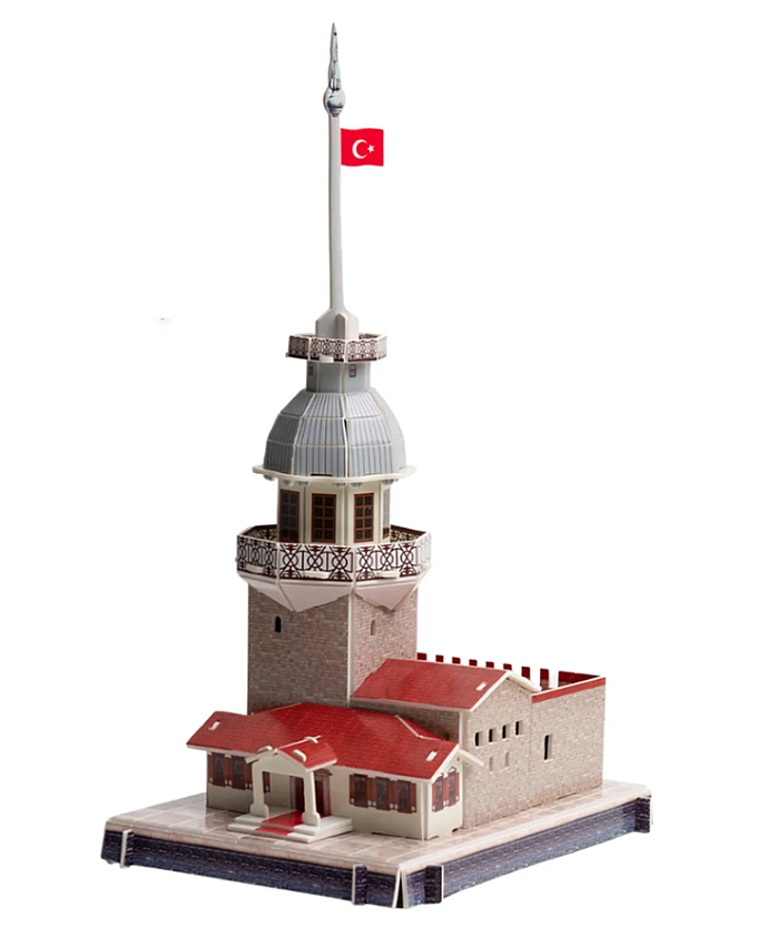 Kız Kulesi 3D Yapboz 30 Parça - 1