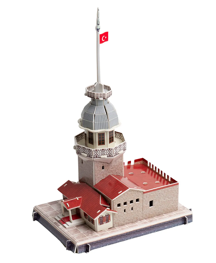Kız Kulesi 3D Yapboz 30 Parça - 2