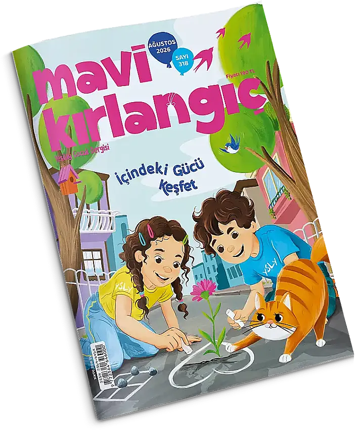 Mavi Kırlangıç Çocuk Dergisi - Ağustos 2026 - 1