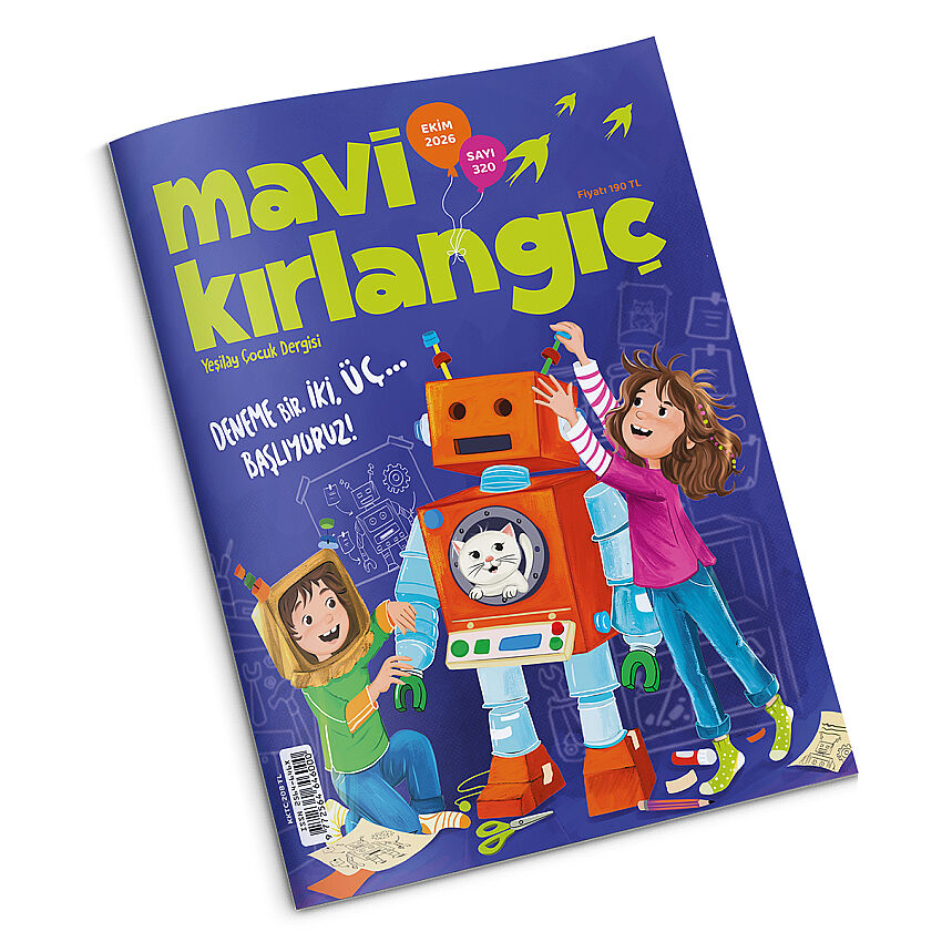 Mavi Kırlangıç Çocuk Dergisi - Ekim 2026 - 1