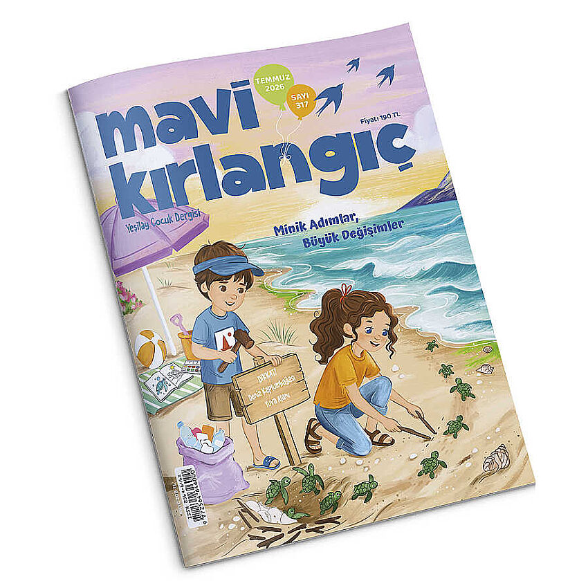 Mavi Kırlangıç Çocuk Dergisi - Temmuz 2026 - 1