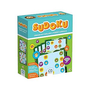 Orman Hayvanları Sudoku Eğitici Strateji Oyunu