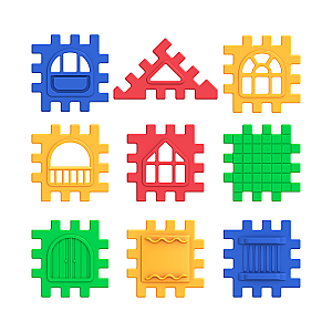 Puzzle City 128 Parça - 1
