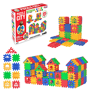 Puzzle City 128 Parça - 4