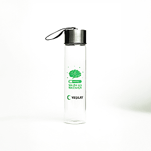 Yeni Bir Sen Yükleniyor Pure Premium 450 ml Cam Su Şişesi