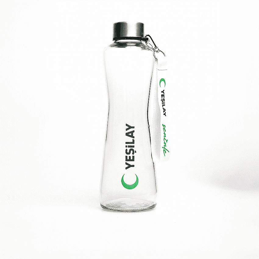 Yeşilay Pure Premium 750 ml Cam Su Şişesi - 1