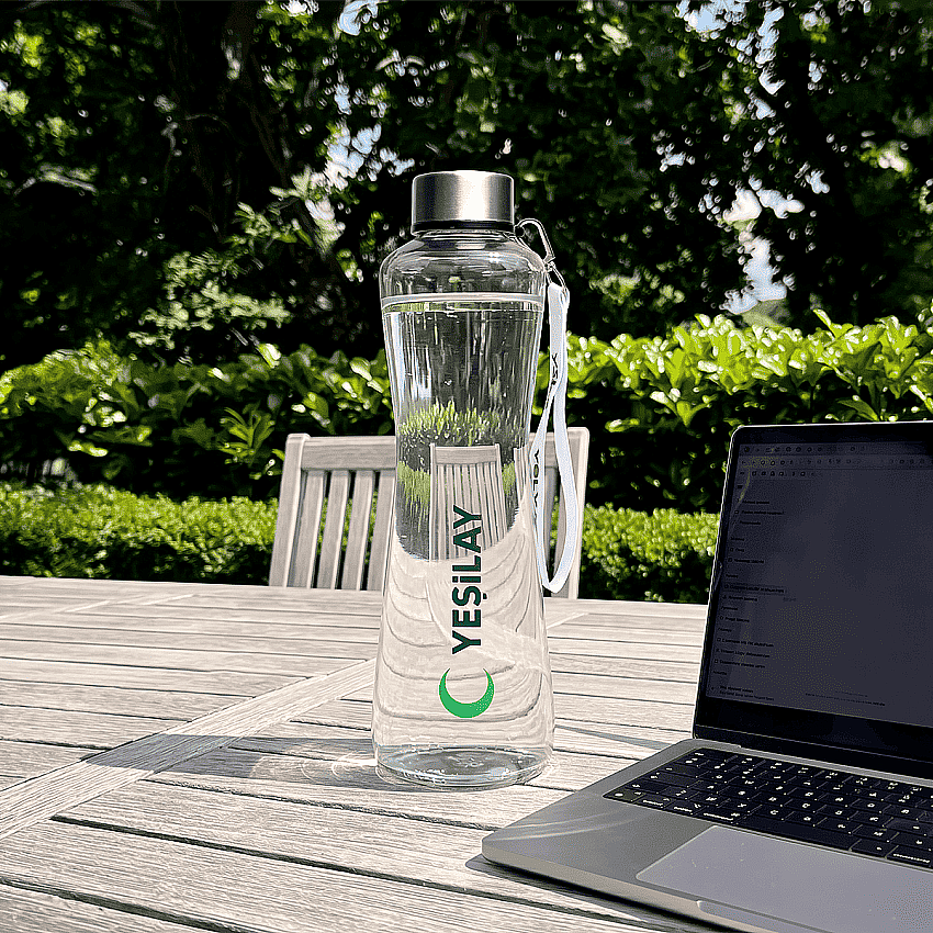 Yeşilay Pure Premium 750 ml Cam Su Şişesi - 2
