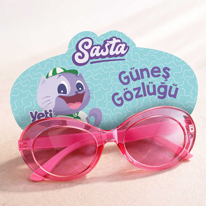 Yeti Çocuk Gözlüğü Pembe - 1