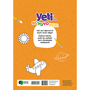 Yeti ile Boyuyorum Boyama Kitabı - 2