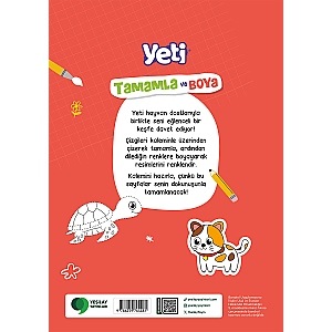 Yeti Tamamla ve Boya Boyama Kitabı - 2